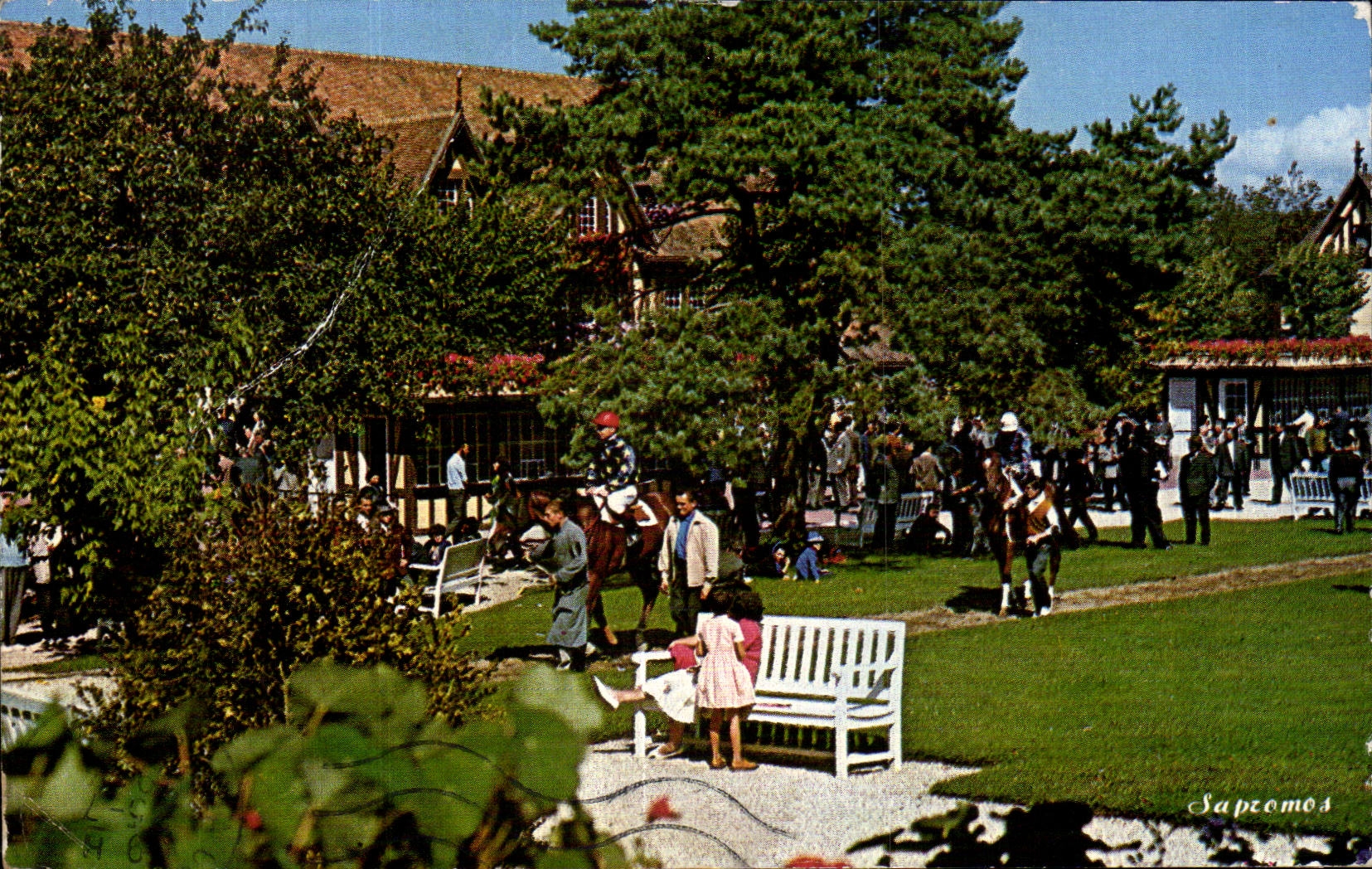 Deauville - Le Pesage de l Hippodrome de Clairefontaine - CPA 