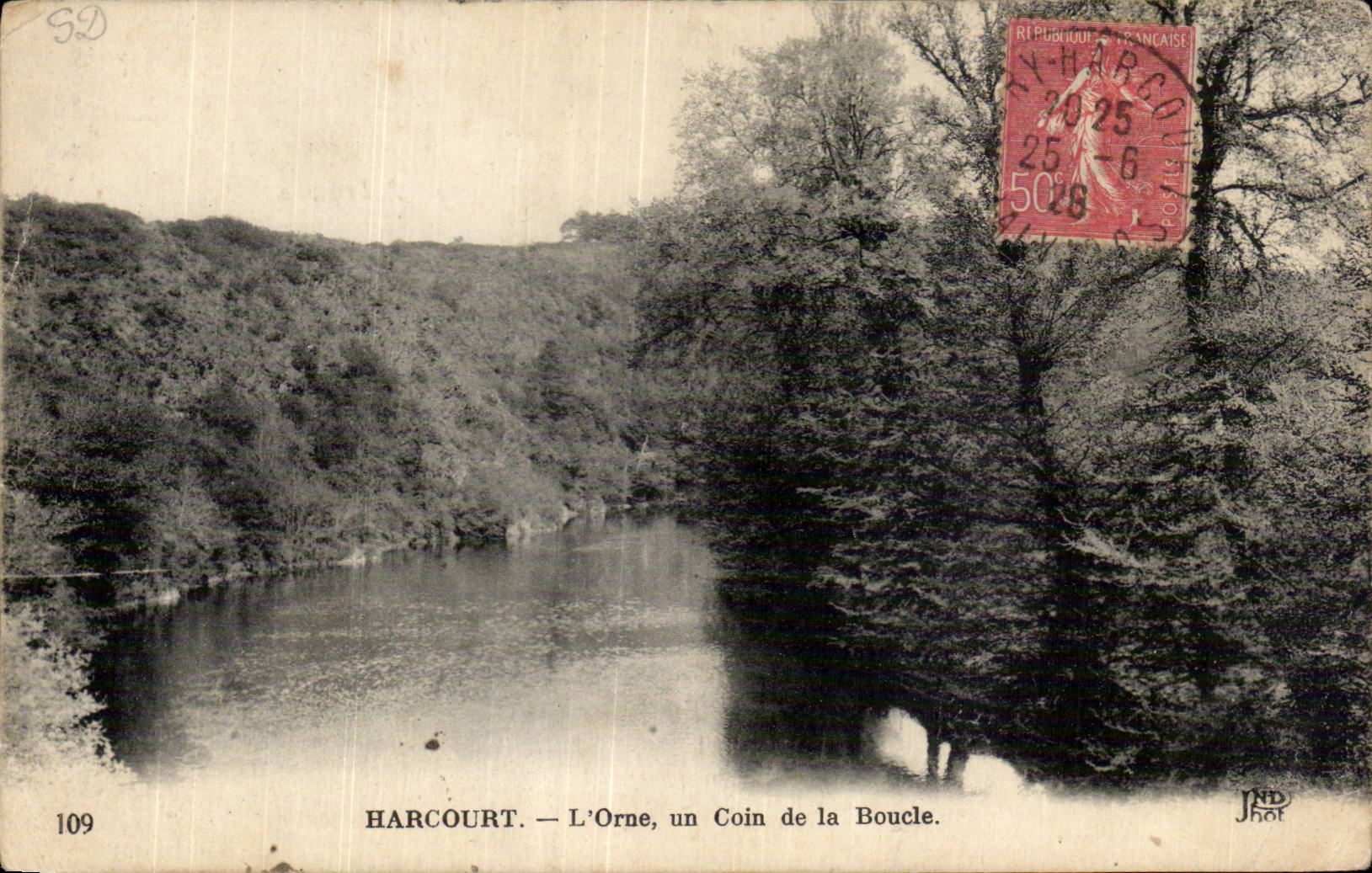 Harcourt — L'Orne, un Coin de la Boucle — JND Harcourt, n°109