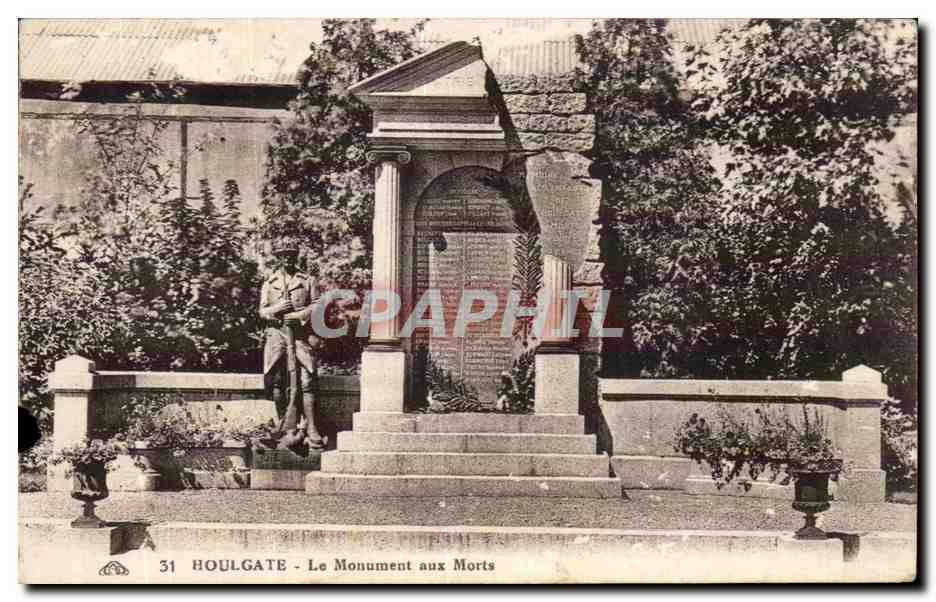 Houlgate - Le Monument aux Morts — éditeur anonyme, n° 31