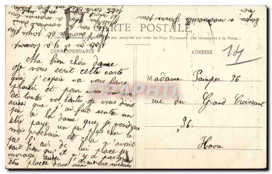 Folklore - Costumes - La Normandie - Un Cadeau de Desire - CPA  — Verso