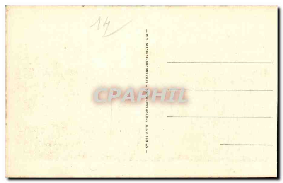 Deauville-Plage Fleurie — Un coin de la Plage — série 862 — Verso