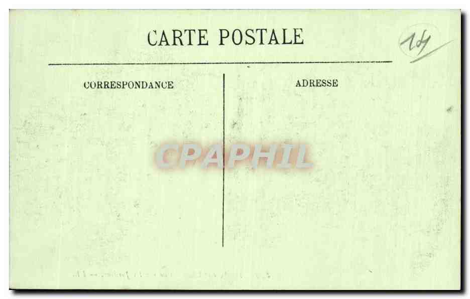 Deauville — Vue sur les Jardins — LL. n° 339 — Verso