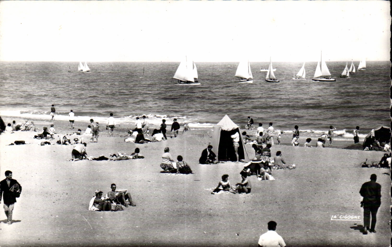 Riva-Bella (Calvados) — La plage — Éditions La Cigogne