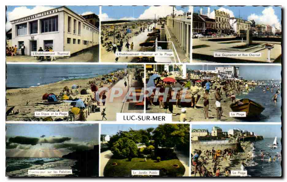 Luc sur Mer - Souvenir - CPA 