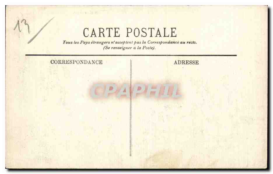 MARSEILLE — Le Vieux Port et le Transbordeur — Éditeur non identifié, n° 118 — Reverso