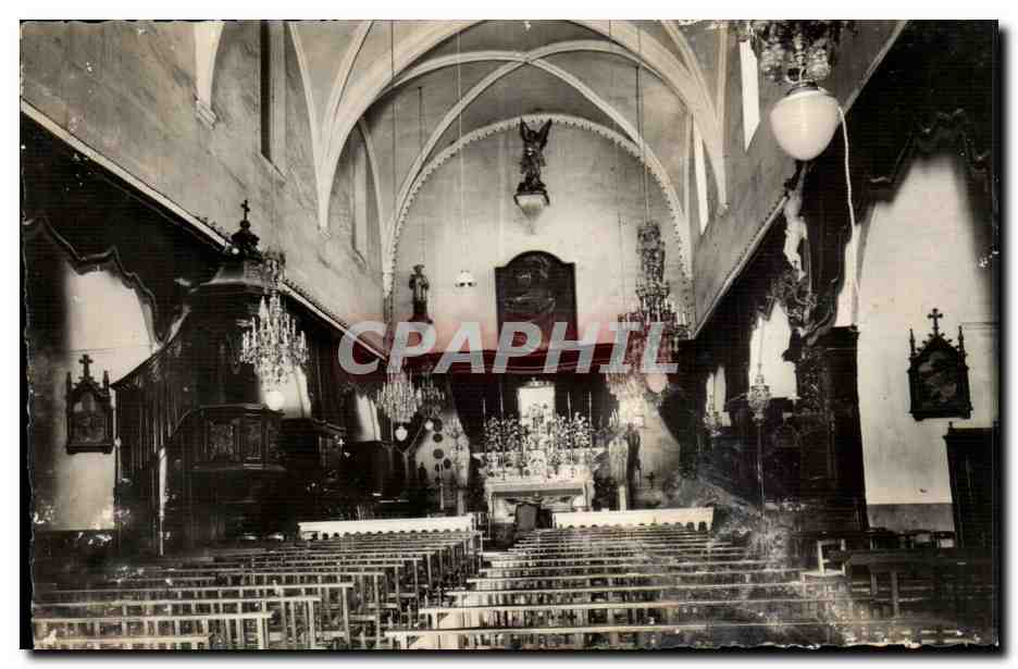 Aubagne - Interieur de l Eglise - CPA 