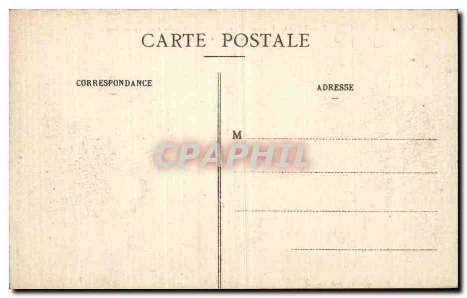 CPA Militaria Montauville Cimetiere des soldats francais tues aux combats du Bois le Pretre  — Rückseite