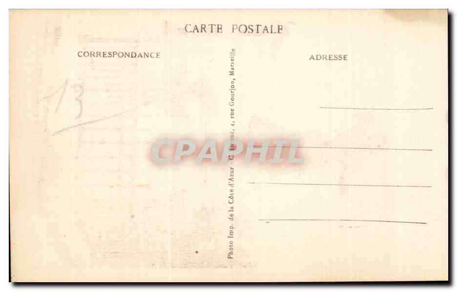 Les Saintes-Maries-de-la-Mer, Camargue (B.-du-R.) — La Procession des Saintes-Maries au bord de la Mer — Édit. Armeaux, Lyron — Reverso