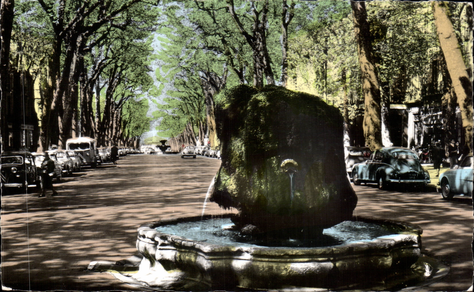Fontaine Thermale sur le Cours Mirabeau — Aix-en-Provence — Édition Ryner