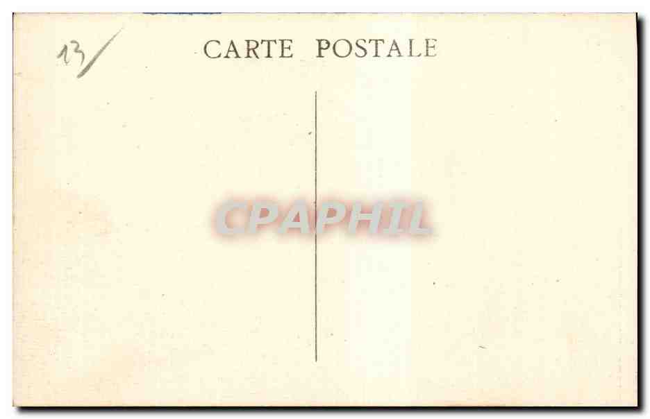 Marseille - La Gare St Charles - CPA  — Rückseite