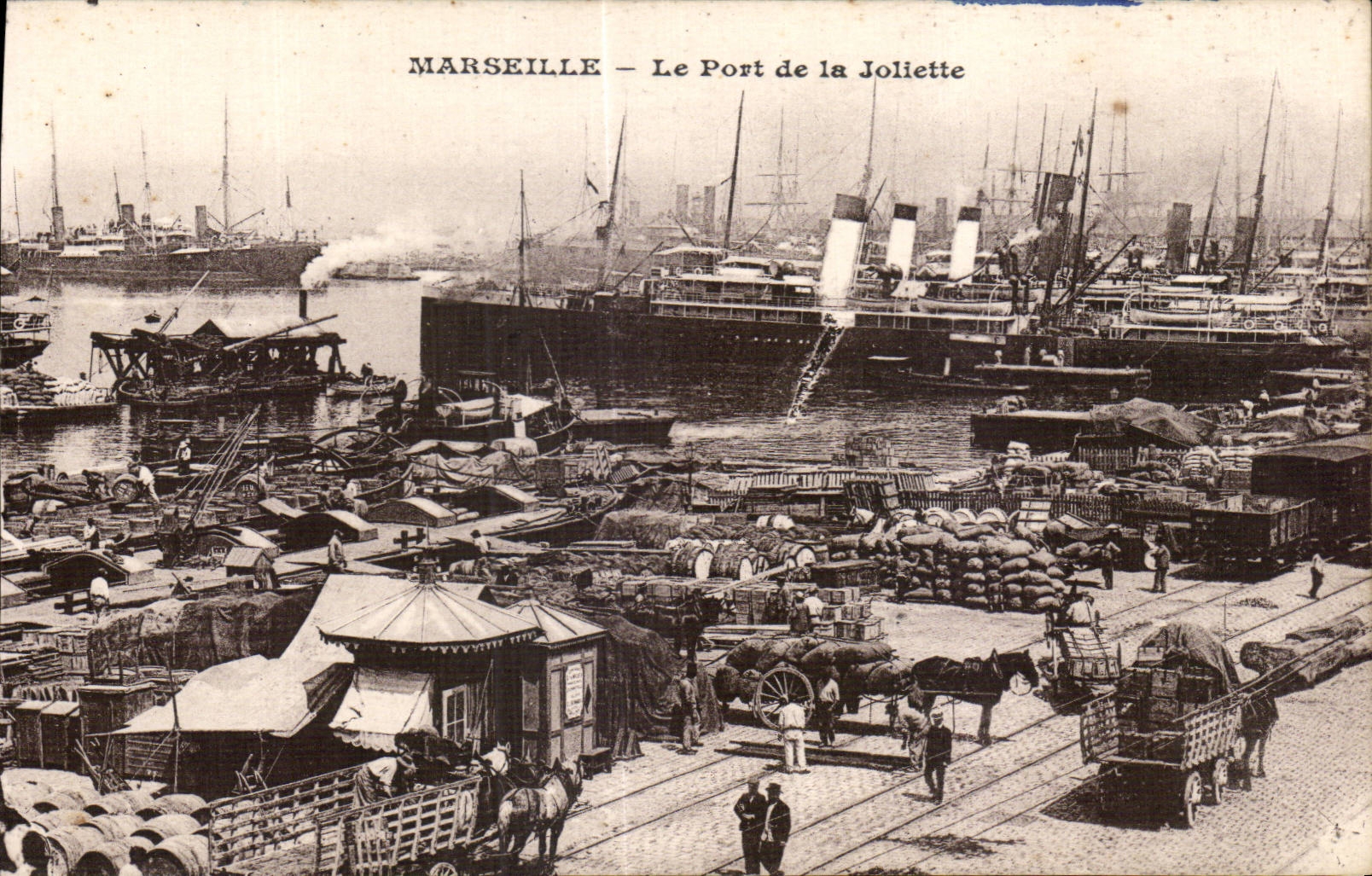 MARSEILLE — Le Port de la Joliette — CPAPHIL