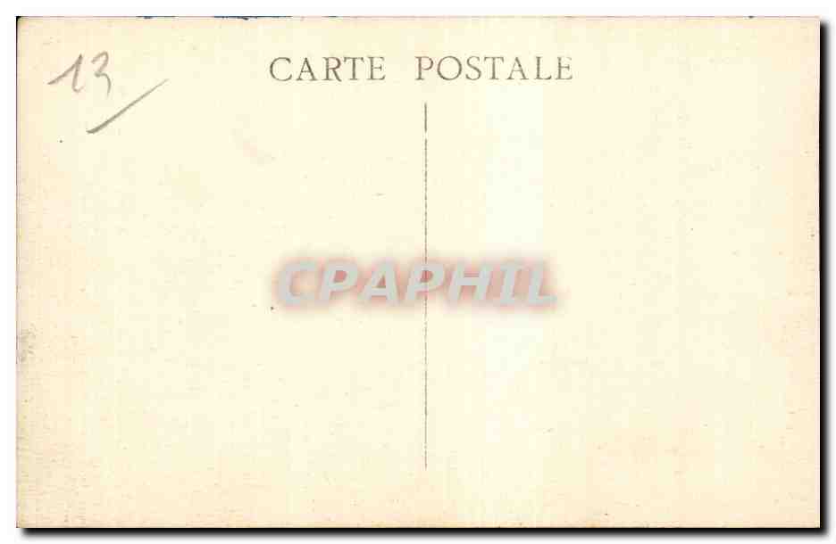 Marseille - Le Prado Tramway - CPA  — Rückseite