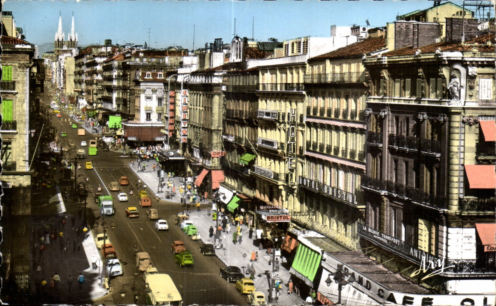 Marseille - La Canabiere - CPA 