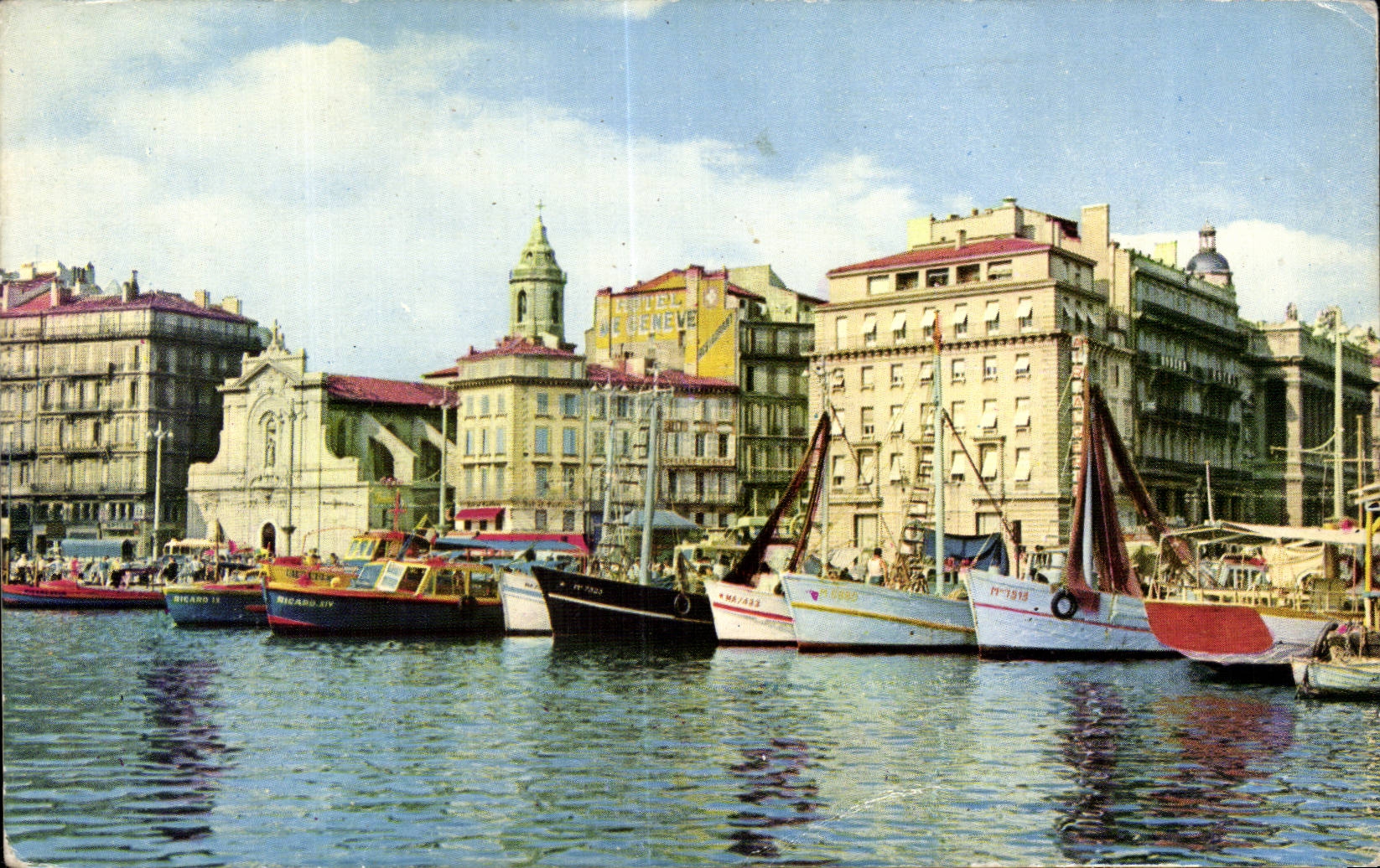Marseille - Le Vieux Port - Quai des Belges - CPA 