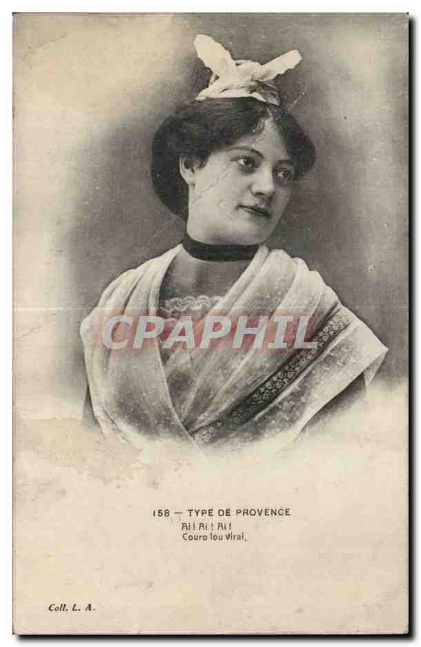 Femme — Type de Provence — Coll. L. A. n° 158