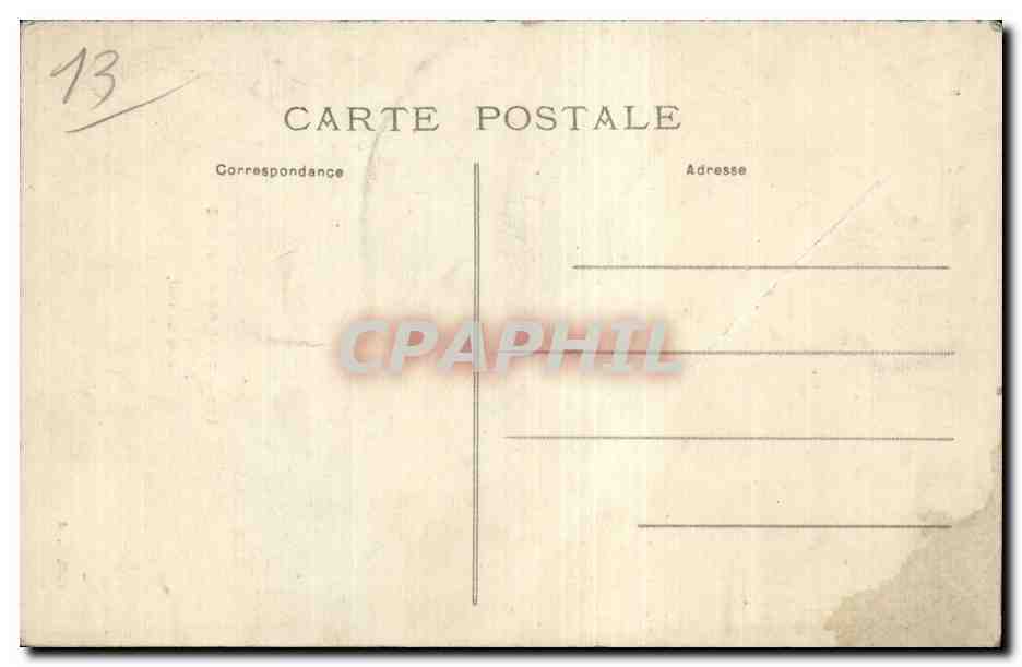 Femme — Type de Provence — Coll. L. A. n° 158 — Rückseite