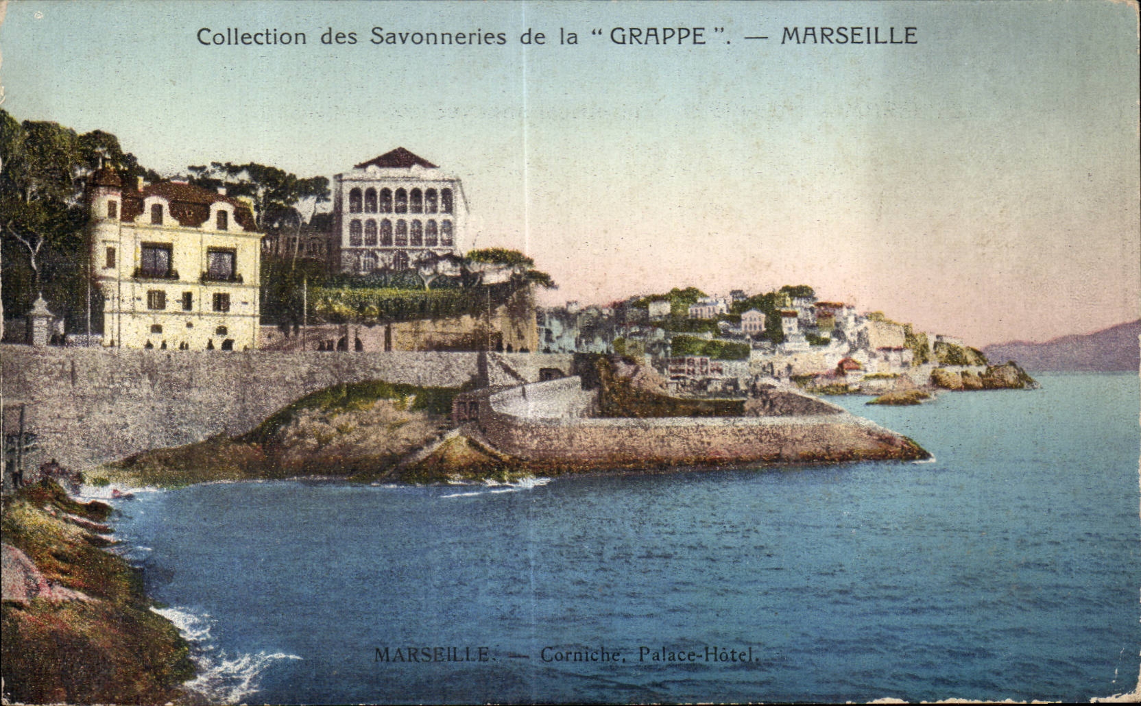 Marseille - Collection des Savonneries de la Grappe - CPA 