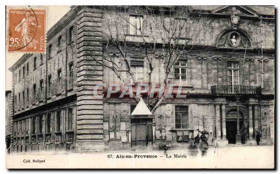 Aix en Provence - La Mairie - CPA 