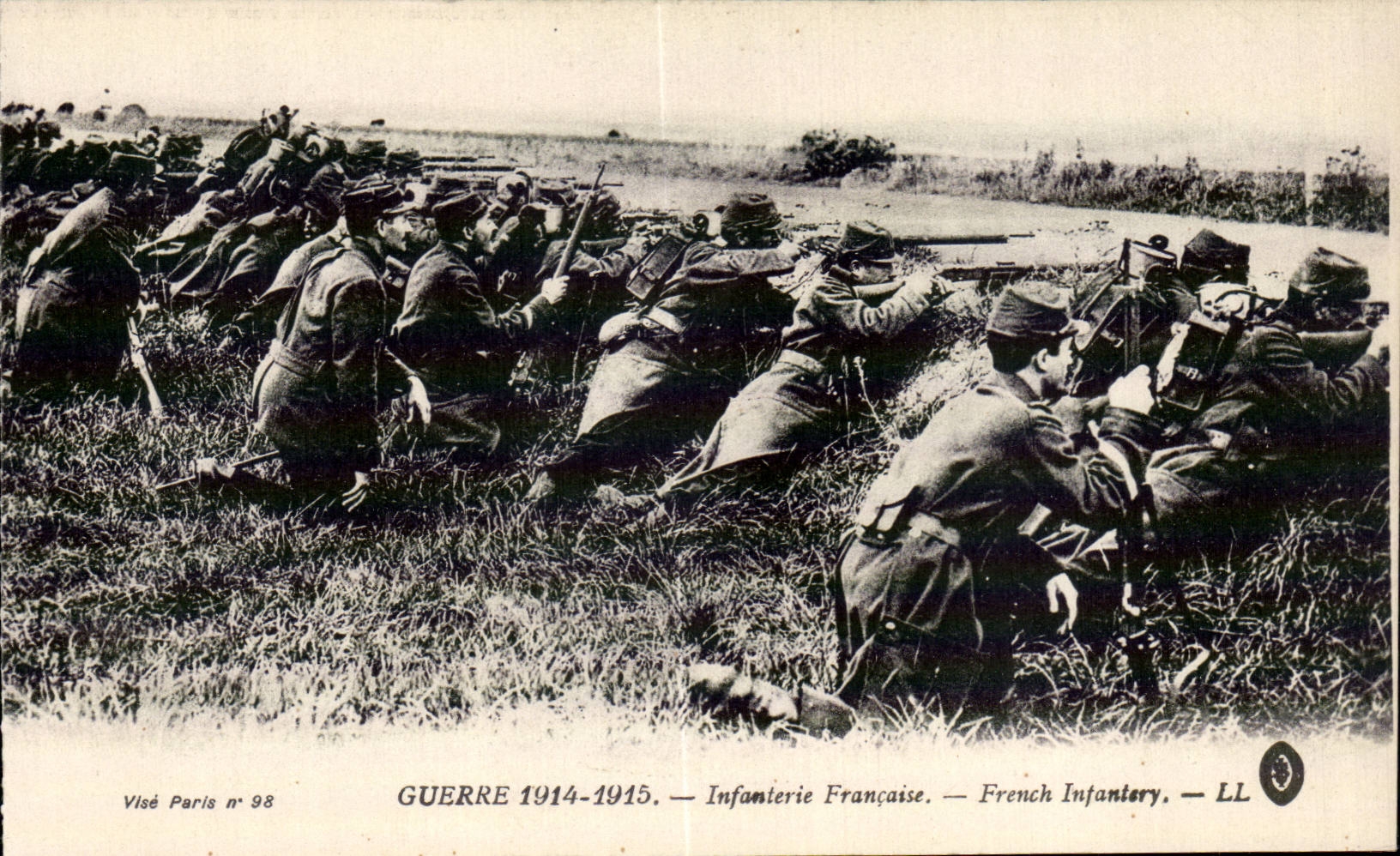 Infanterie Française — Guerre 1914-1915 — Visé Paris n° 98