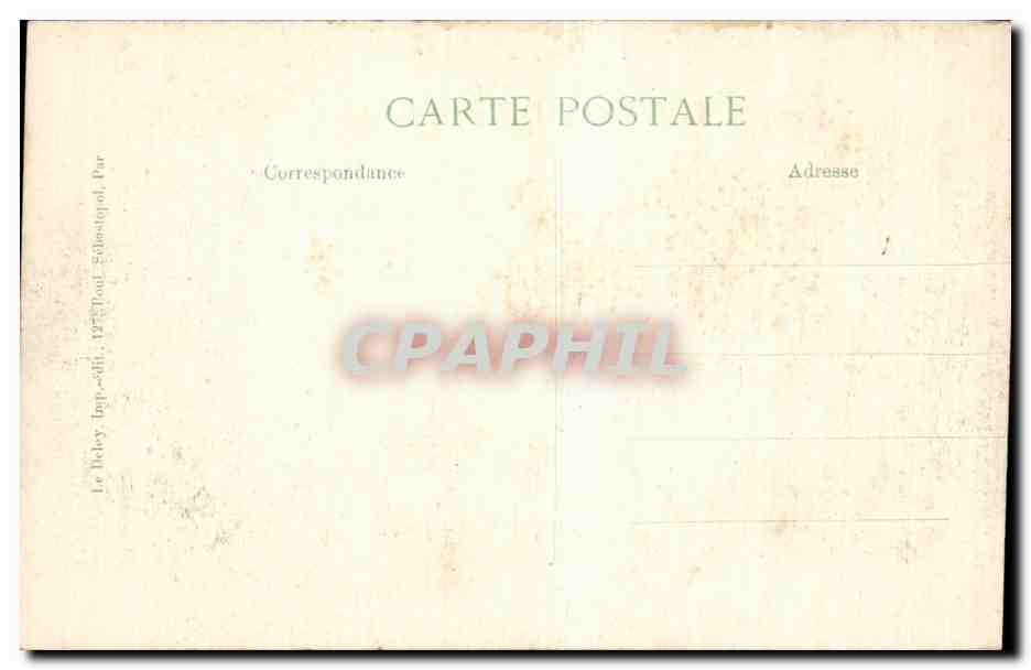 Reims — Casa bombardata vicino alla Cattedrale — Verso