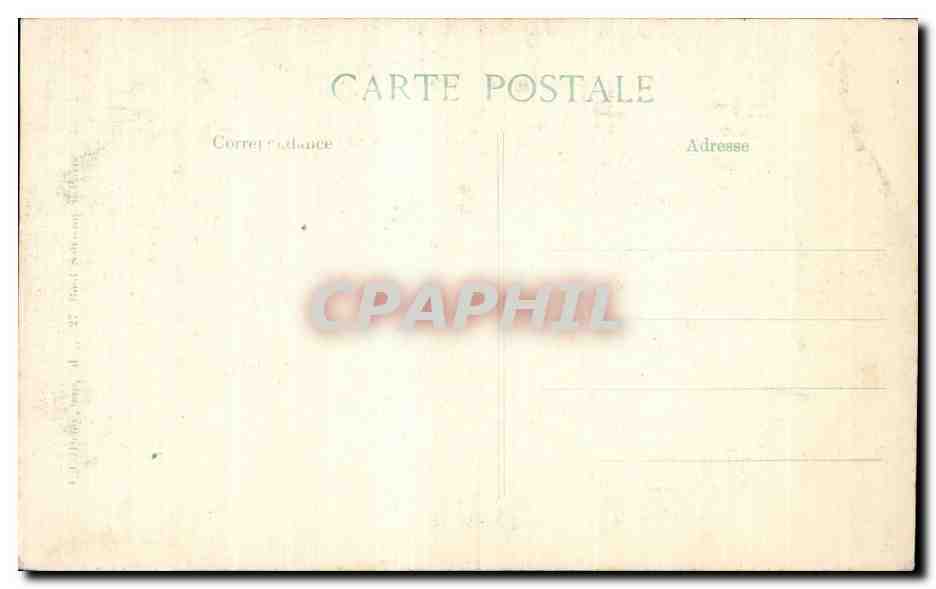 Reims — La Cathédrale — Pile Porche Central (côté Sud) — Verso