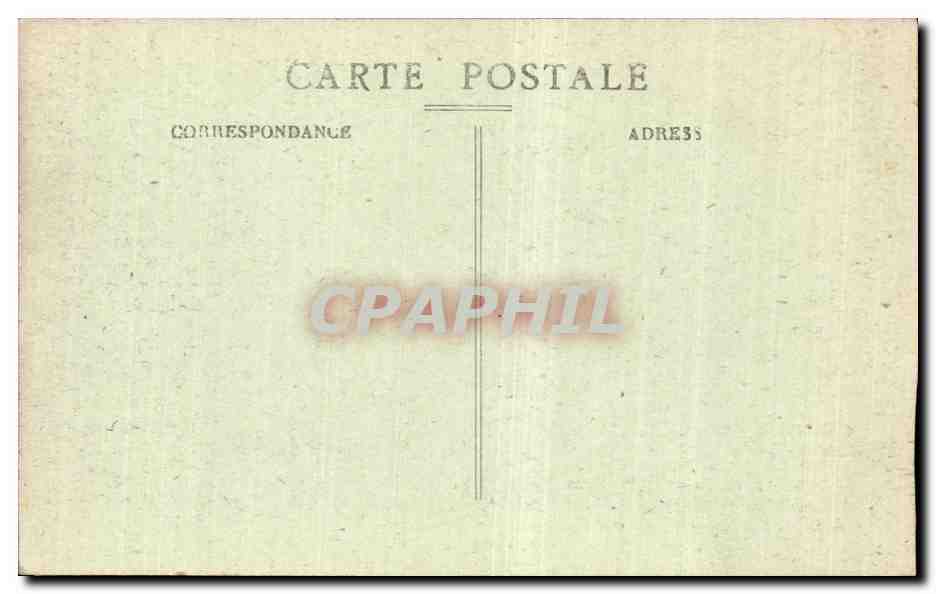 CPA Militaria Reims Eglise St Jacques demolie par les allemands — Rückseite
