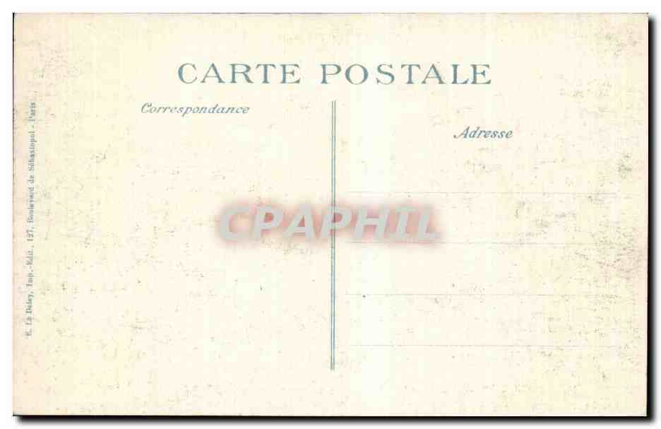 CPA Belgique Vue generale de Bruges  — Rückseite