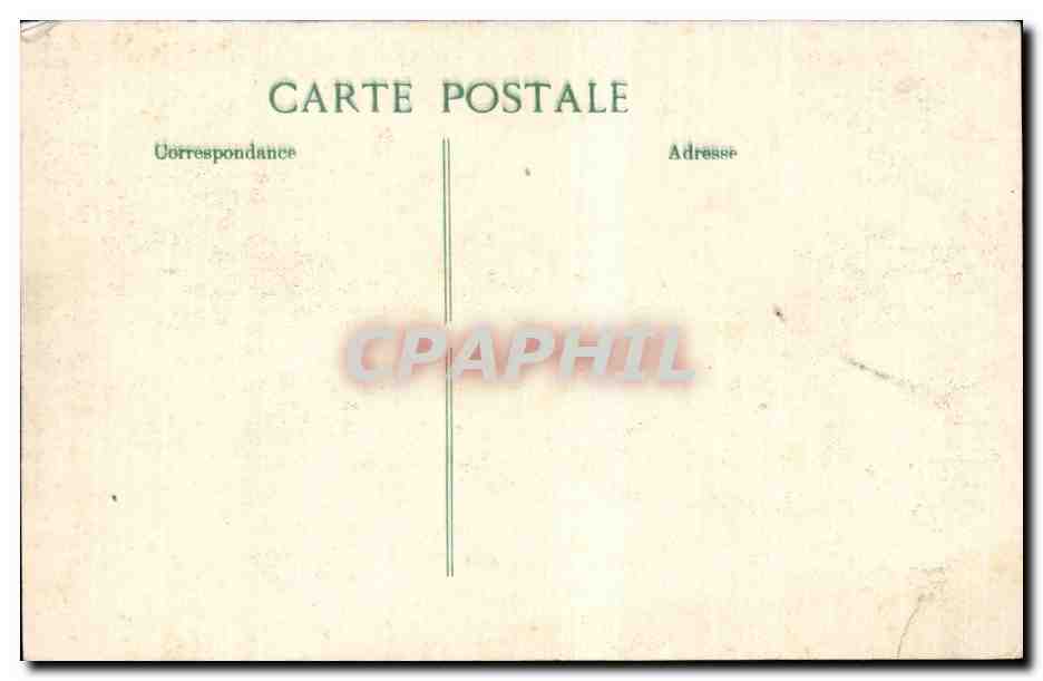 CPA Creil Maisons bombardees par les Allemands — Rückseite