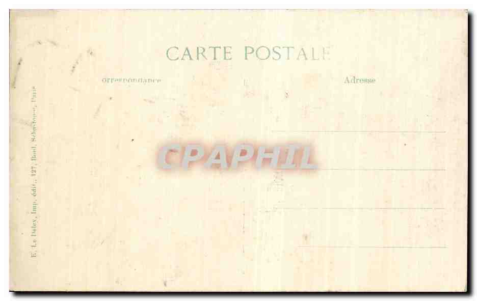 CPA Militaria Regiment arrivee des Indous en France  — Rückseite