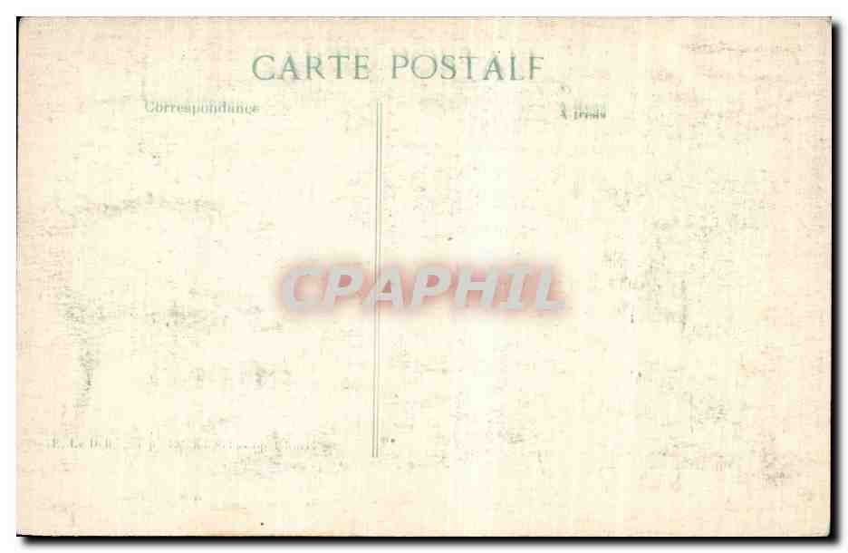 CPA Militaria entree de Termonde apres l attaque des Allemands — Rückseite