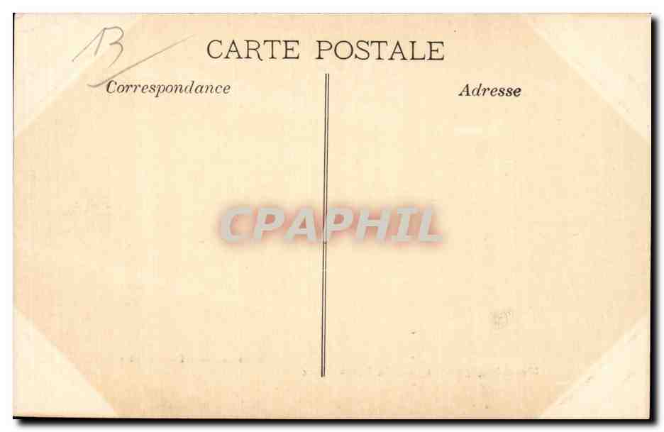 Marseille - Quai du Port Vieux - CPA  — Verso