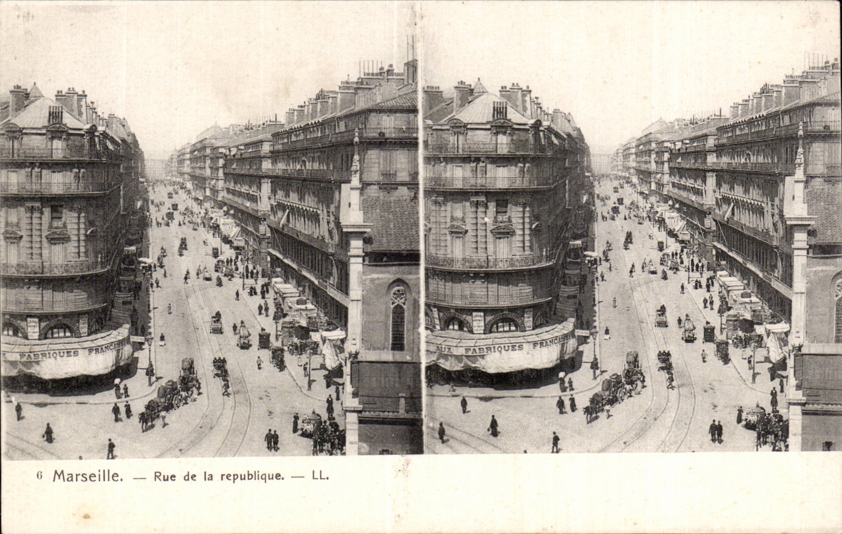 Marseille — Rue de la République — LL.