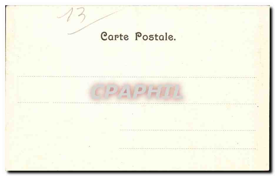 Marseille - Le Fort St Jean et la Cathedrale - Carte Stereoscopique - CPA  — Verso