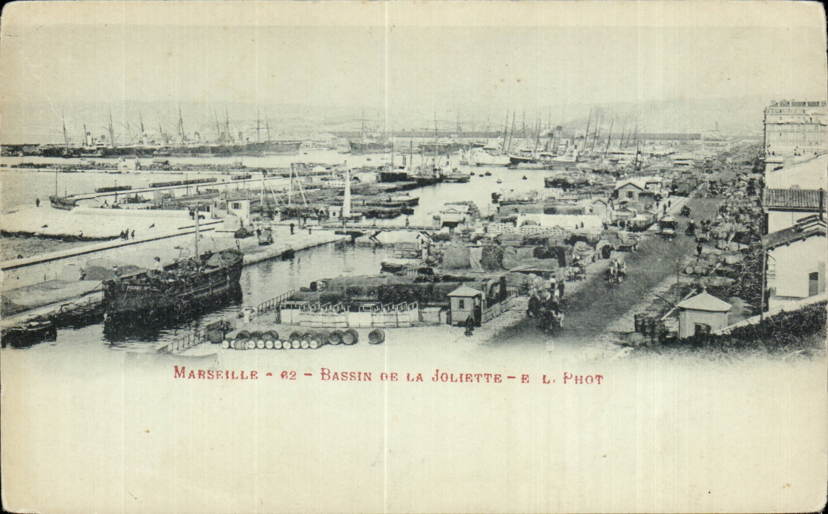 Marseille - Bassin de la Joliette - CPA 