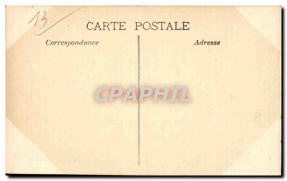 Marseille - Quai de la Fraternite Bateaux Voiliers - CPA  — Verso