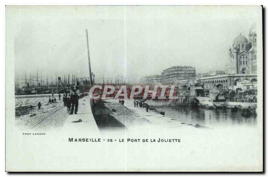 Marseille - Le Pont de la Joliette - CPA 