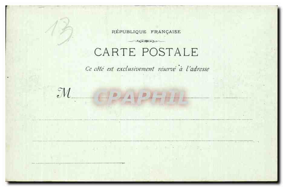 Marseille - Le Pont de la Joliette - CPA  — Verso