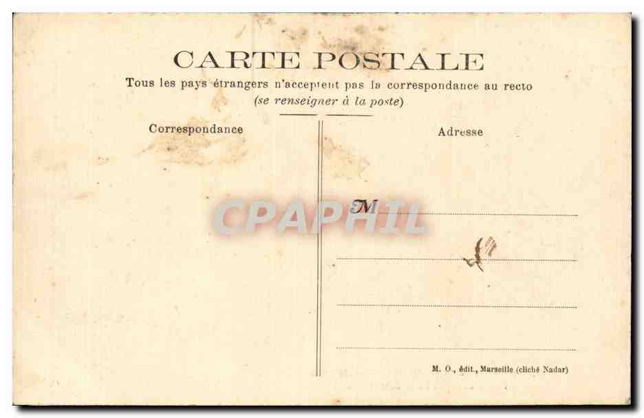 Marseille - Exposition Coloniale 1906 - Turcos devant le Palais de l Algerie - CPA  — Rückseite