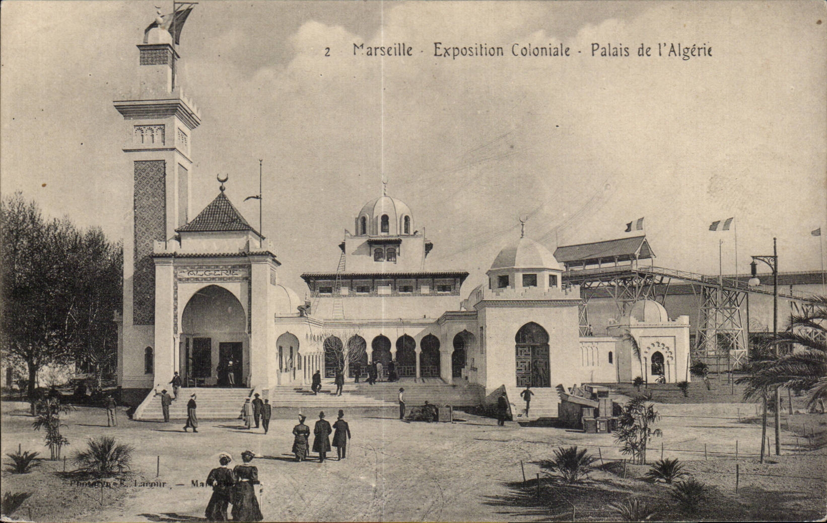 Marseille - Exposition Coloniale - Palais de l Algerie - CPA 