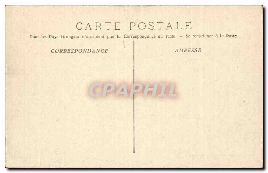 Marseille - Exposition Coloniale - Palais de l Algerie - CPA  — Rückseite