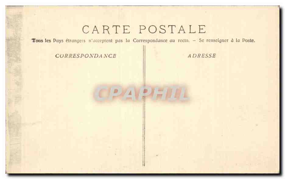 Marseille - Exposition Coloniale - Vue Interieure de la Section Tunisienne - CPA  — Verso