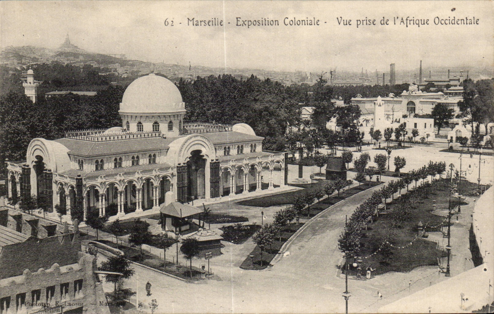Marseille - Exposition Coloniale - Vue prise de l Afrique Occidentale - CPA 