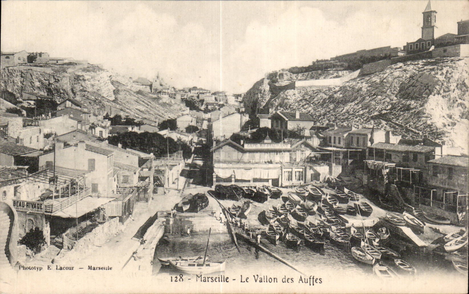 Marseille - Le Vallon des Auffes - CPA 