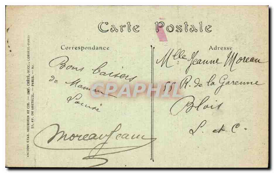 Reims - Le Sacre de Charles VII - J E Lenepveu - CPA  — Verso