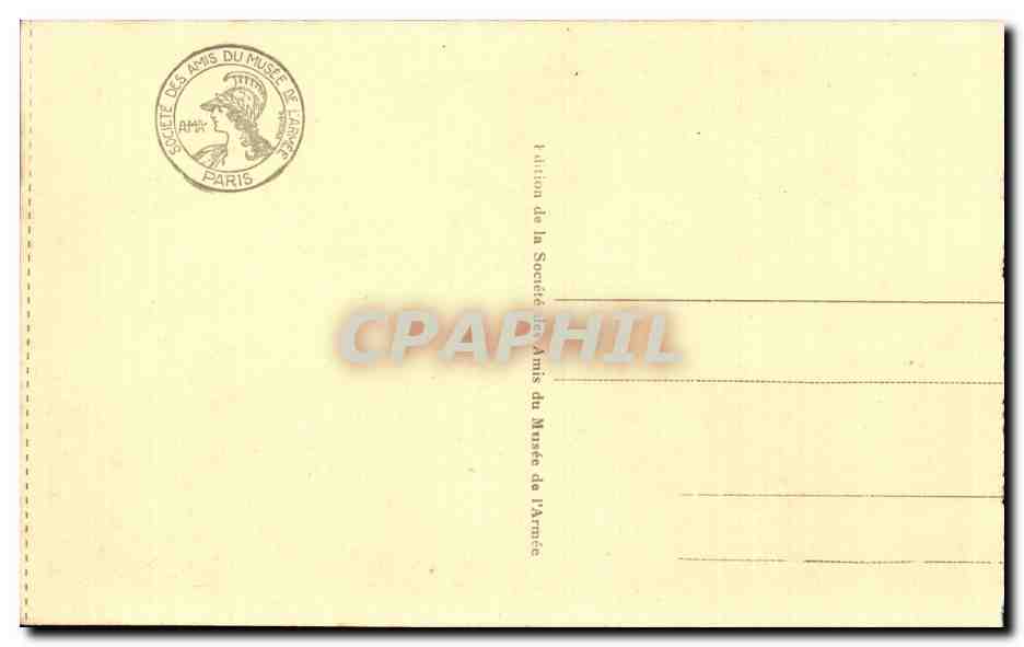 Paris - 7 - Hotel des Invalides - Musee de l Armee - Tombeau de Napoleon I - CPA  — Rückseite