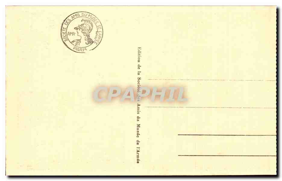 Paris - 7 - Le Dome des Invalides - CPA  — Rückseite