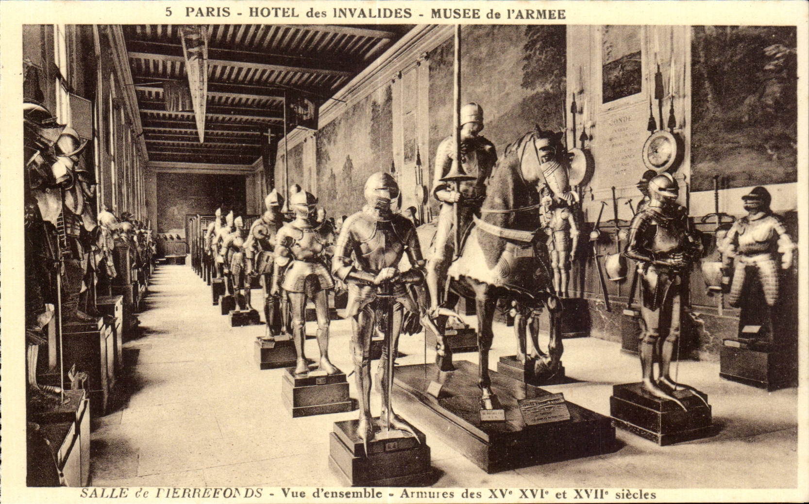 Paris - 7 - Les Invalides - Musee de l Arme - Salle de Pierrefonds - Vue d Ensemble - CPA 