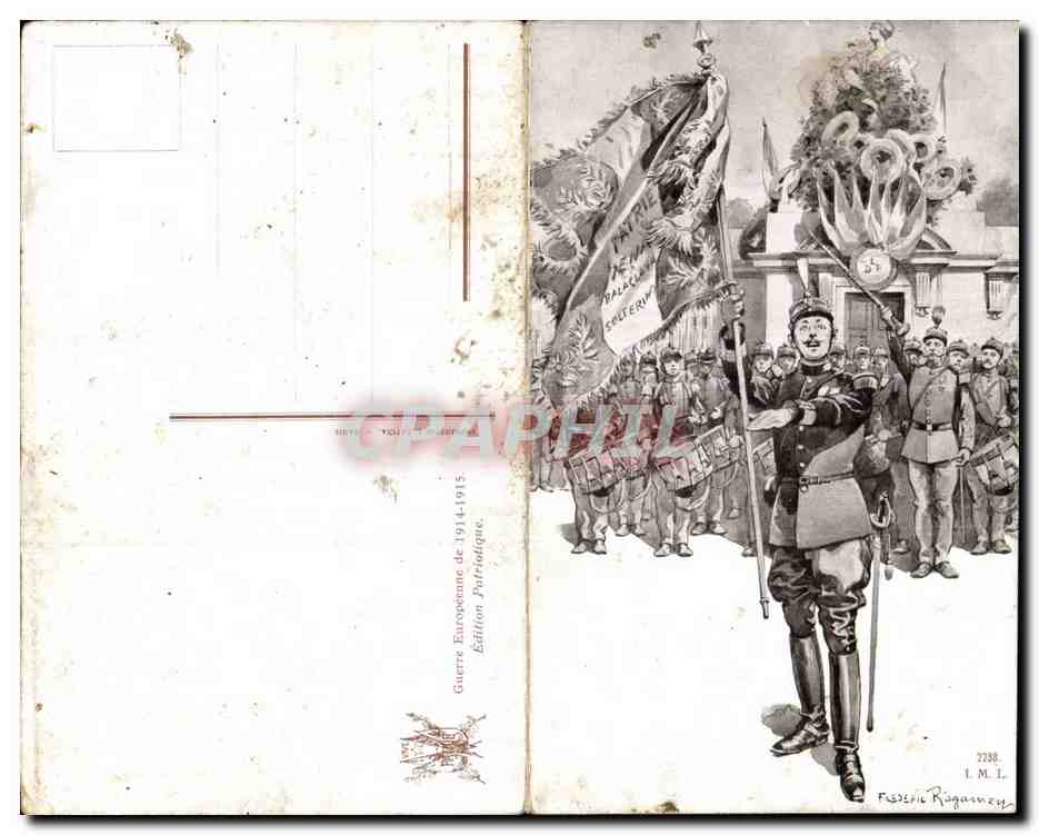 CPA Militaria Les chants du soldat par Paul Deroulede