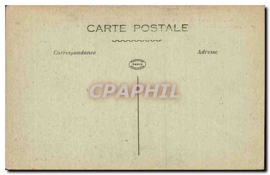 CPA Militaria Bombardement d Amiens Maison Deberny en face le palais de justice — Back