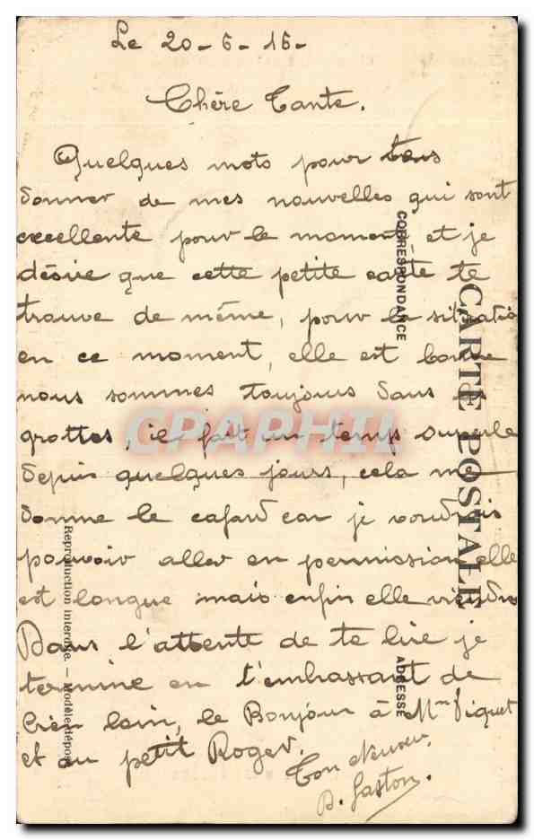 CPA Militaria Guerre des nations 1914 1915 Defense du pont de Drie Crachten Zouaves  — Rückseite